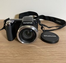 Olympus SP-810UZ 14.0MP Digital Bridge Camera 36x Optical Zoom Black - Tested