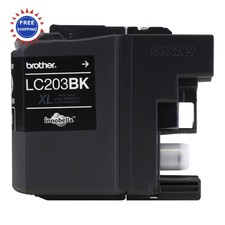 Brother Genuine High Yield Black Ink Cartridge LC203BK Replacement Ink Up