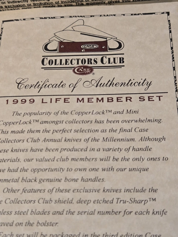 Case Collector Club knife auction - Image 3 of 4