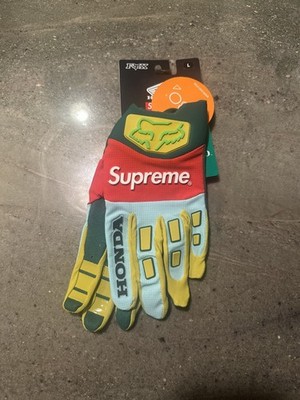 Supreme × Honda Fox × Racing Gloves Supreme Honda Fox Racing Gloves. Size Large. New with tags. | eBay