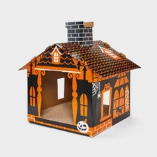 Halloween Haunted House Cat Scratcher House - 18.5" - Boots Barkley