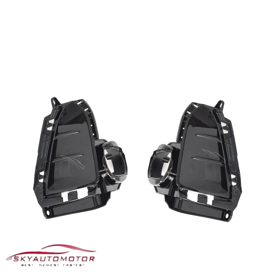 For Acura Integra 2023-2025 Front Bumper Foglight Cover Bezel Left+Right 2PCS - Image 2 of 4