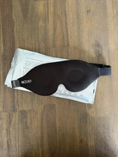 Ultra Lightweight Black Sleep Mask Contoured Eye Mask For Travel Cozy New!