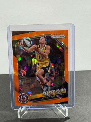 2025 Panini Prizm WNBA - Kelsey Plum #59 Orange Ice Prizm