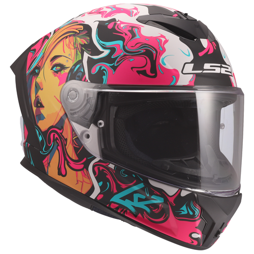 LS2 FF820 RAPID III (FF353) FULL FACE MOTORBIKE HELMET LYCANT ZOMBIE FLOW KAIJU - Picture 135 of 138