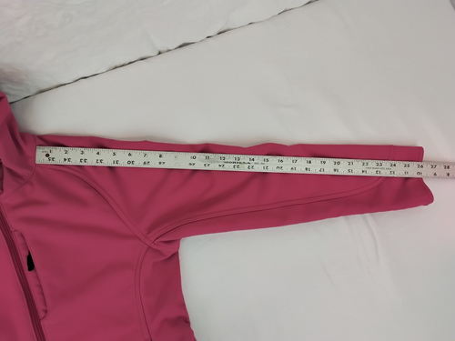 REI Co-op Jacket Girls L(14/16) Pink Full Zip Hooded Lined #Z4345 - Picture 10 of 12