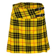 Ladies Knee Length Kilt Skirt 20" Length Tartan Pleated Kilts - Macleod Of Lewis