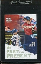 2018 DIAMOND KINGS PAST AND PRESENT CRAIG BIGGIO JOSE ALTUVE HOUSTON ASTROS 