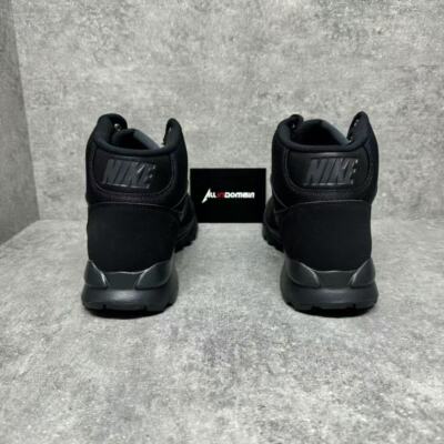 nike hoodland suede black