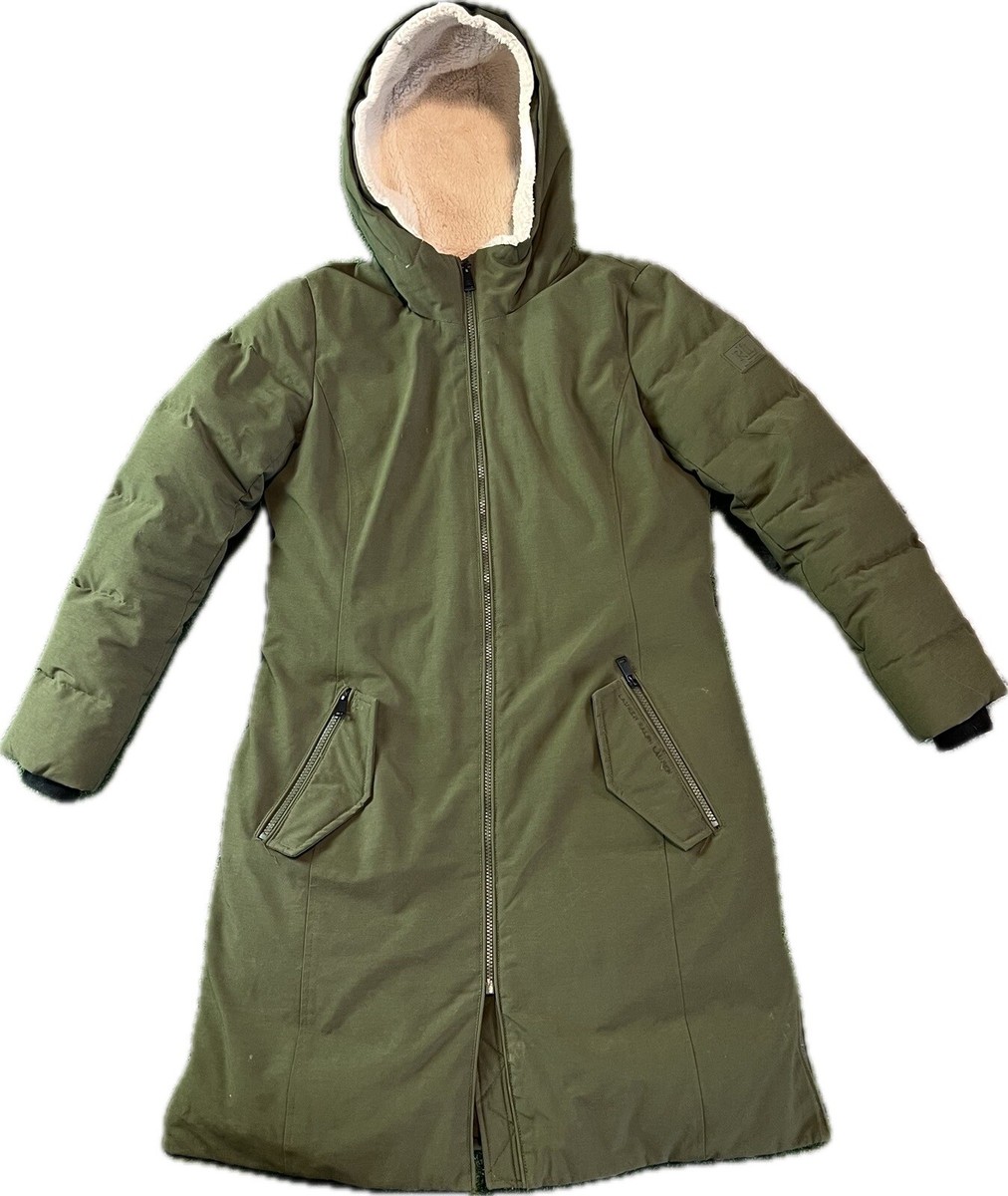 Lauren Ralph Lauren Green Parka Down Coat Jacket Womens Small P