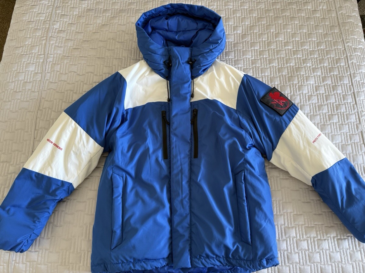 Radio EVA Evangelion 2 Tone Down Jacket Blue EVA-00 Rei Ayanami