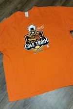 Orange Houston Cole Train T-Shirt (2XL)