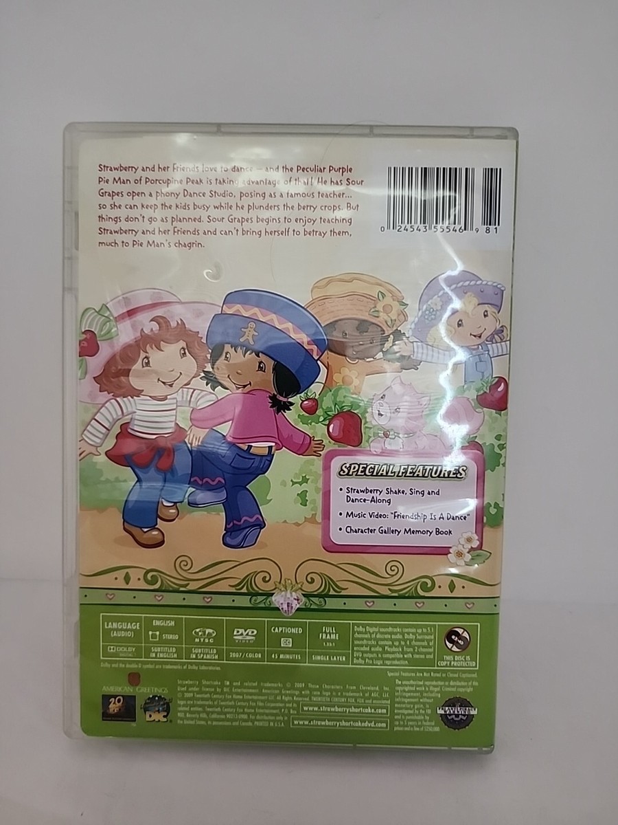 Strawberry Shortcake Let's Dance DVD Full Screen | eBay