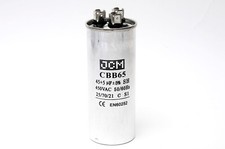 45 5 UF 450V Volt CBB65 Dual Run Capacitor Compressor Fan AC 450 V 450VAC MFD