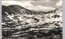 MOUNT WILCOX & GHOST TOWN waldorf co real photo postcard rppc colorado sanborn