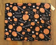 New Halloween Pumpkin Infinity Loop  Scarf 21 X 36 #HS18