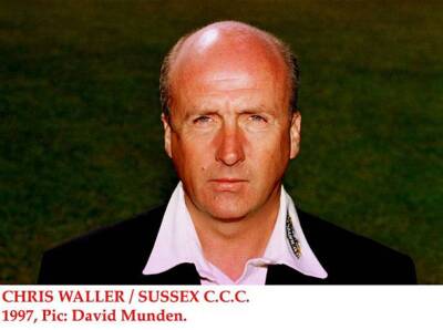Chris Waller Sussex CCC Old Player Cricket Photo 1