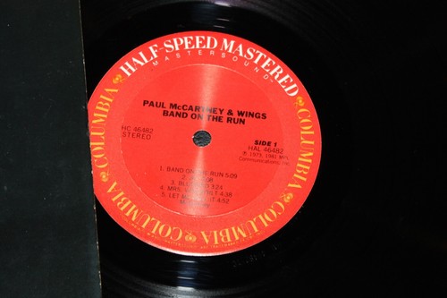 Paul McCartney Band On The Run 1/2 Speed Records Audiophile NM - Picture 2 of 3