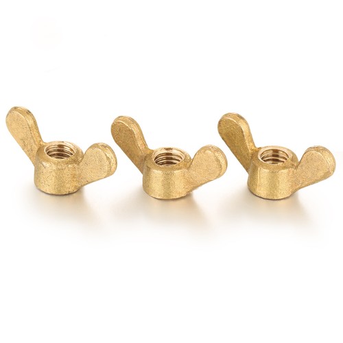 Brass Wing Nuts Butterfly Nut Metric Standard Pitch M4 M5 M6 M8 M10 M12 - M20 - Picture 5 of 7