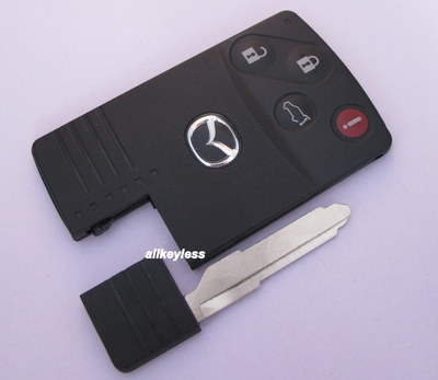 OEM MAZDA CX-7 CX-9 Smart Card keyless entry remote fob transmitter+NEW CHIP KEY