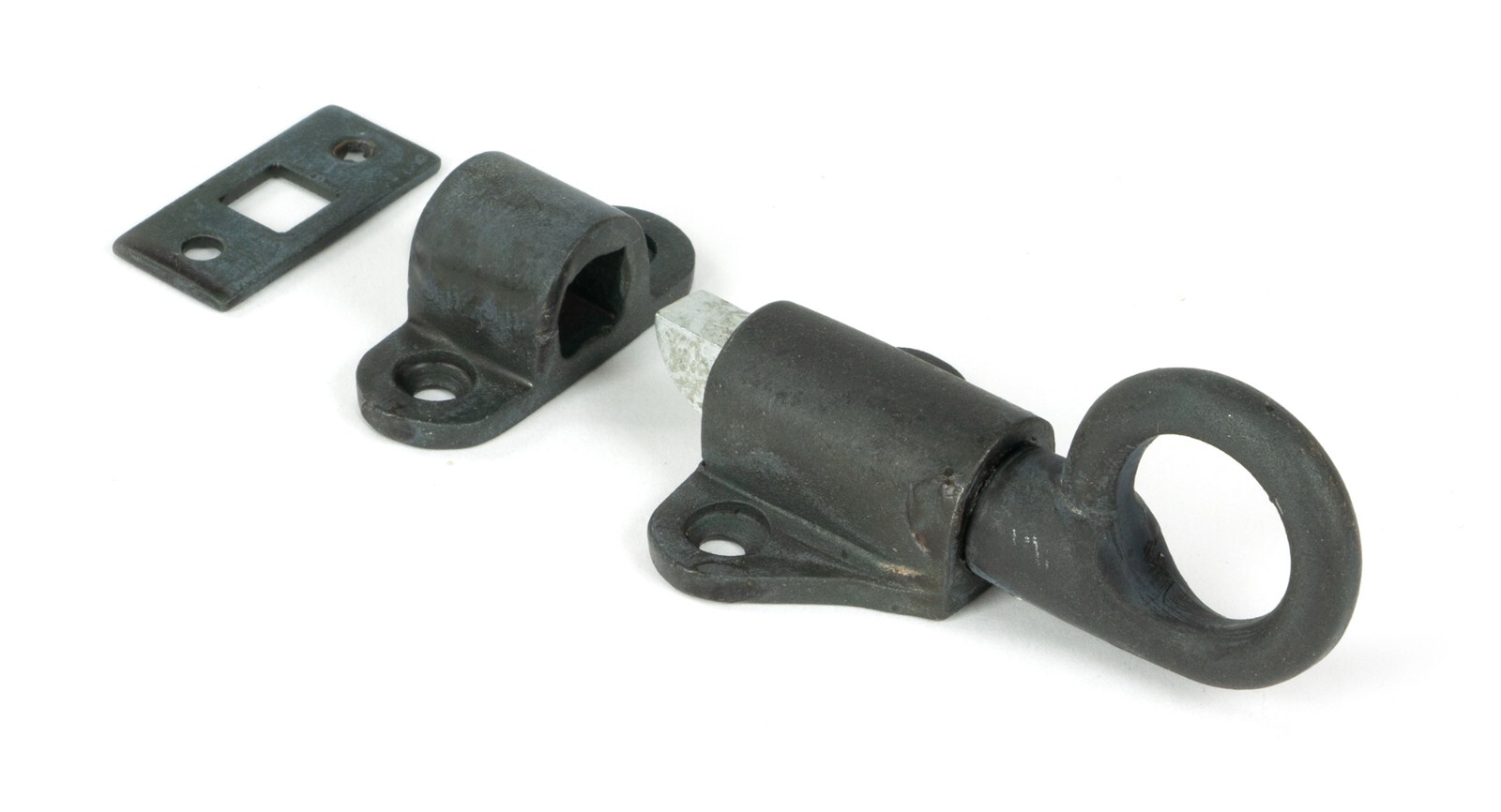 From The Anvil 46502 Beeswax Fanlight Catch with two Keeps