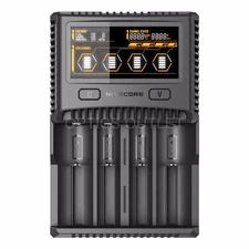 Nitecore SC4 Superb Charger Universal 4-Slot Charger for Li-ion/IMR Batteries