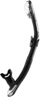 Used Mares Snorkel Ergo Dry Black - Brand New, Free Shipping(481053BK SA)