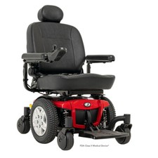 Pride Mobility Jazzy 600 ES, Cardinal Red Electric Power Chair Wheelchair NEW