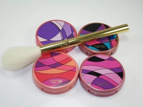TARTE Sculpted Cheeks Amazonian Clay Set & brush RARE & LIMITED EDITION NEW - Picture 5 of 5