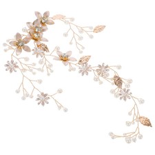 1PC Stylish Wedding Headband Leaf Flower Bridal Headpieces Headwear Hair