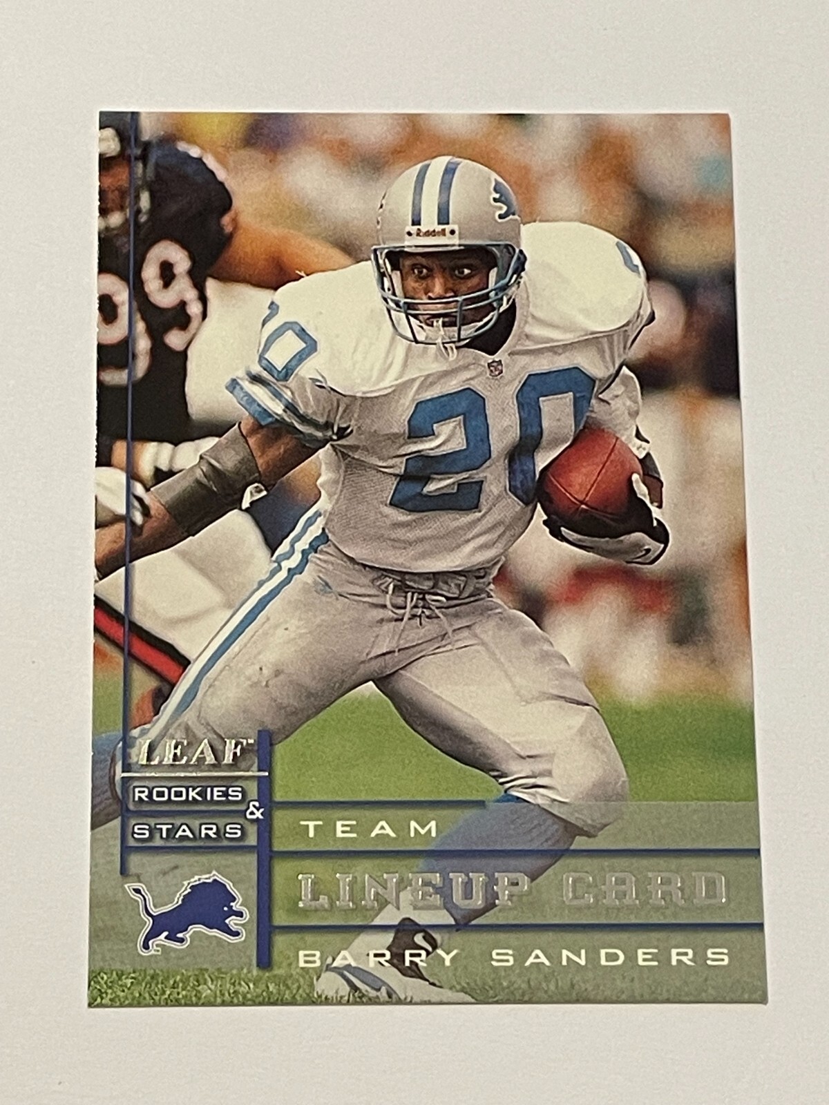 1998 Leaf Rookies & Stars Football #271 - Barry Sanders - Detroit Lions