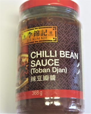 (1kg=13,56 ) LEE KUM KEE Scharfe Bohnensauce ( Toban Djan ) Chilli Bean - 368 g