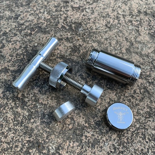 Durable Metal Compressor Presser T Shaped Tobacco Herb Press Squeezer Crusher - Picture 2 of 7