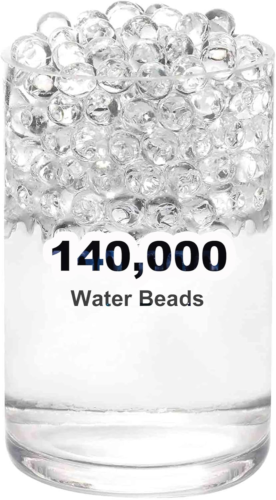 FALAMON 140.000 klare Wassergelperlen, Wassergelperlen für Vasenfüller, Weihnachten - Bild 11 von 12