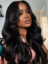 UNice Hair Indian Body Wave Bundles Virgin Human Hair Extension Wavy Weaves Weft