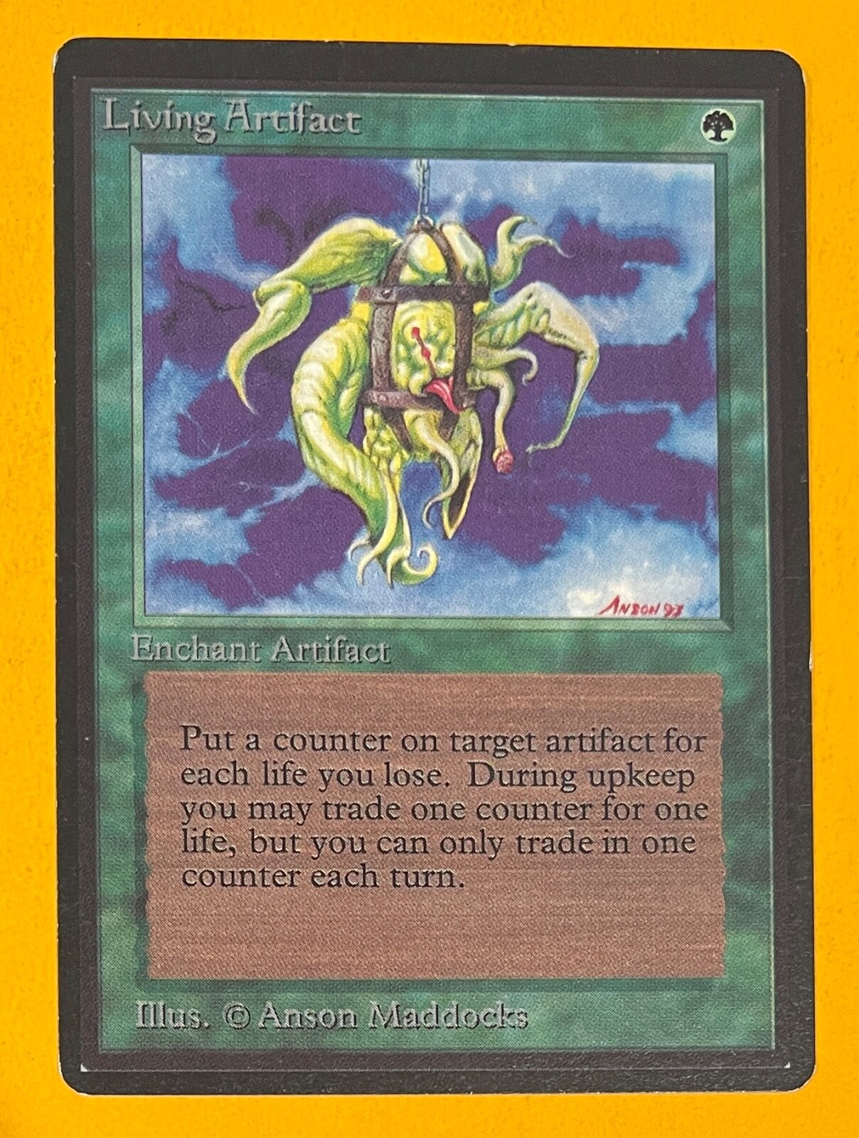 MTG LIVING ARTIFACT Beta (OldManMTG 007-789)