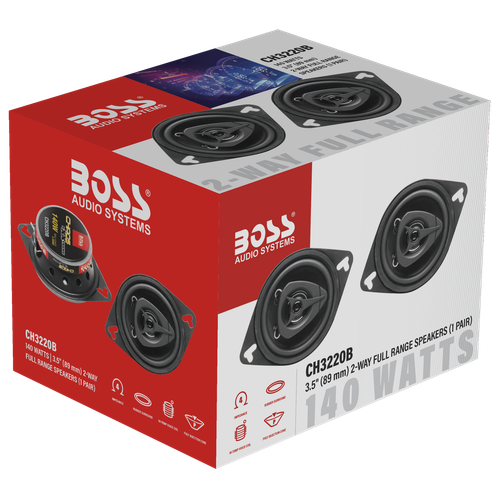 BOSS Audio Systems CH3220B 3.5” 140W Car Speakers (pair) - 第 11/11 張圖片