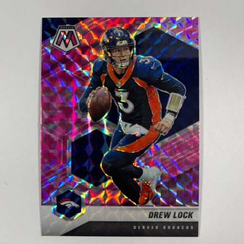 2021 Panini Mosaic Prizm Pink #66 Drew Lock Denver Broncos