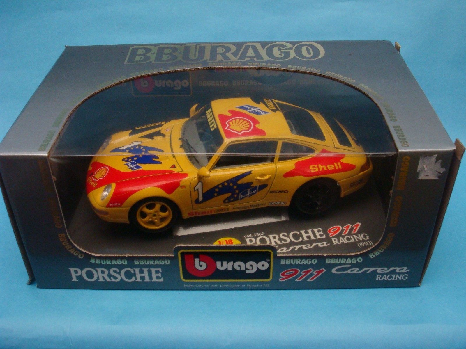 Race 3360 Bburago Gituttio Modello Auto Diecast Scale 18 1