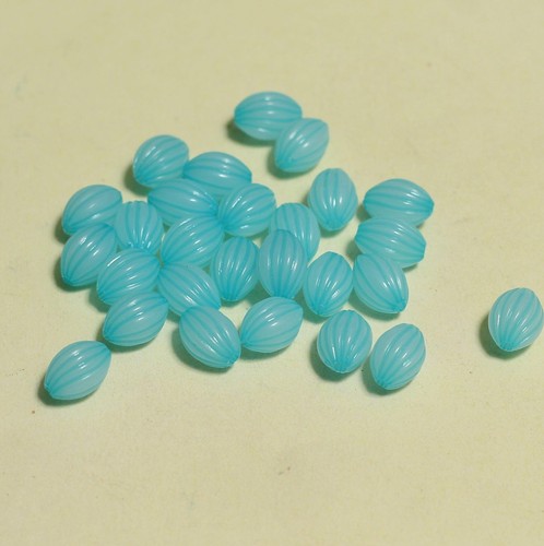 10x8mm Acrylic Beads Oval - Picture 7 of 33