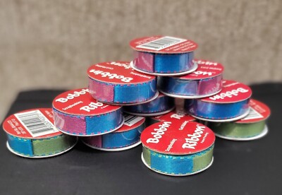 11 Pc Scrapbooking/Cardmaking/Cheer Ribbon Packs In Blue, Pink, Green ...