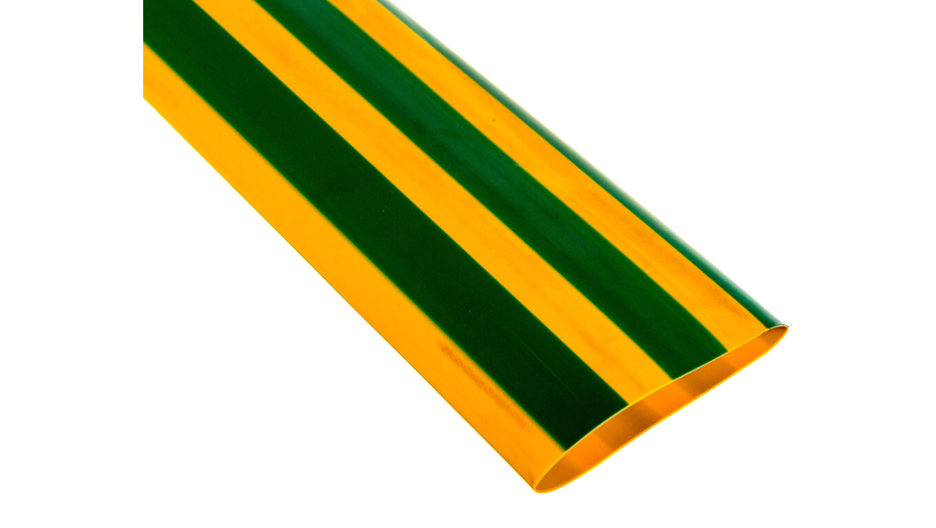 Thin wall heat shrink tubing CR 38.1/19.1 - 1 1/2 in. yellow-green /1m/ 8 /T2UK