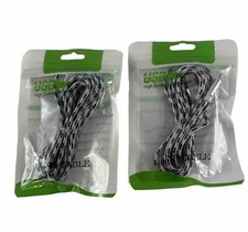 Lot Of 2 iPhone USB Cable Chargers 6ft Aftermarket