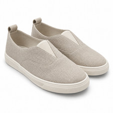 Kensie Salia Slip-On Shoes Women  s Casual Comfort Knit Beige Pick Size