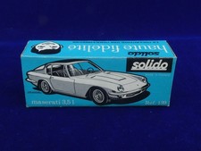 RARE TOP ! SOLIDO 1:43 ? BOITE VIDE Empty box MASERATI 3,5 l N° 139