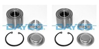 Dayco 2X Radnabe Radlagersatz Hinten FüR Peugeot 207 CC 208 CitroëN C3 III WD