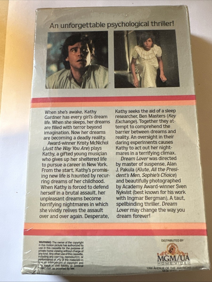 Dream Lover (VHS, 1993) for sale online | eBay