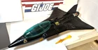GI Joe Cobra Liquidator Jet 1992 INCOMPLETE PARTS OR REPAIR Working Landing Gear