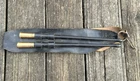Civil War Era Drum Sling with Brass Capped Sticks