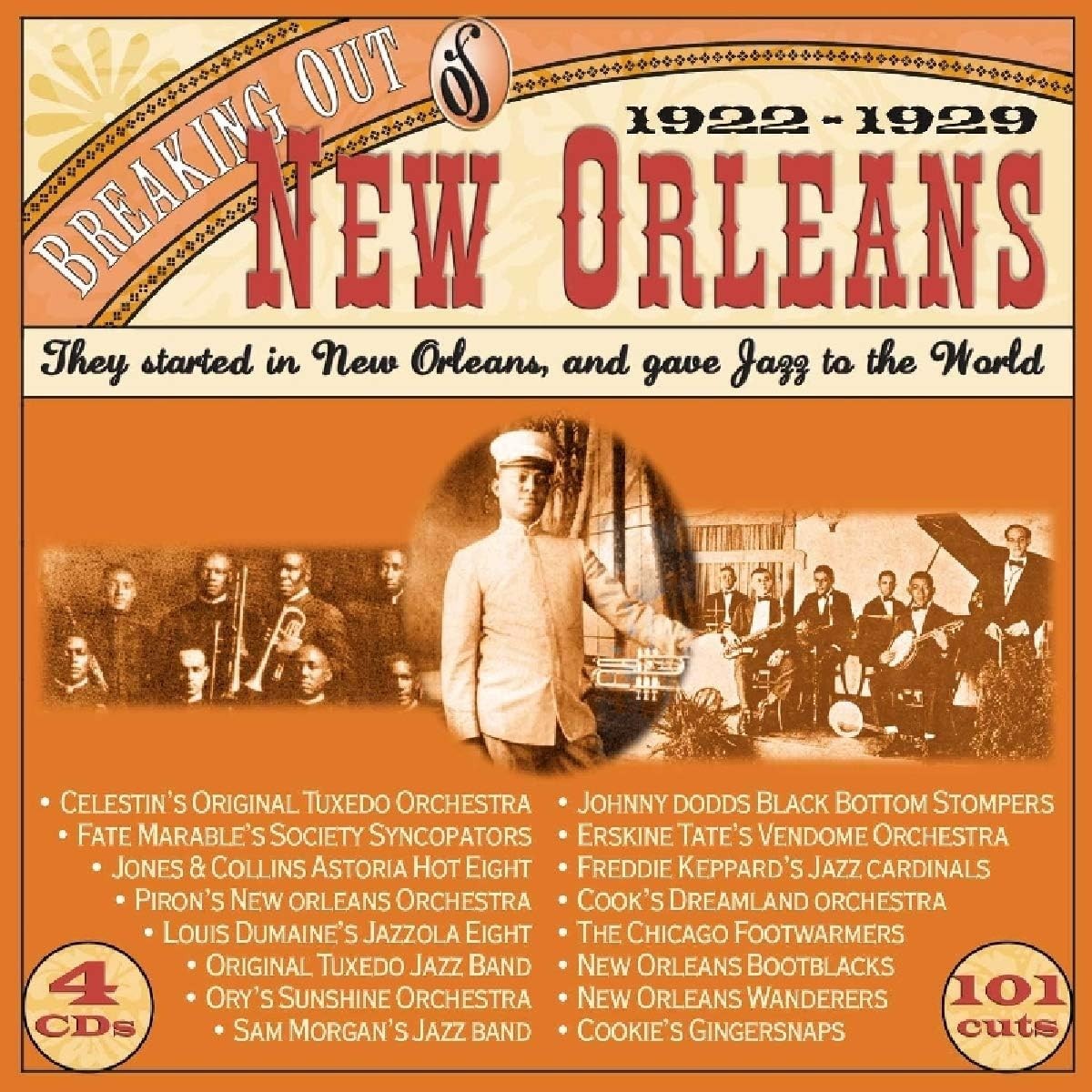 Various Artists - Breaking Out of New Orleans 1922-1929 (CD)
